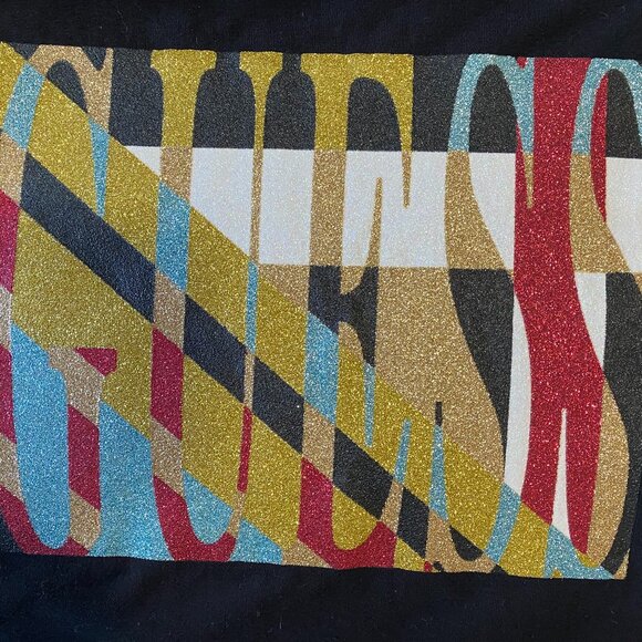 Guess Tee with Glitter Logo - Picture 3 of 4